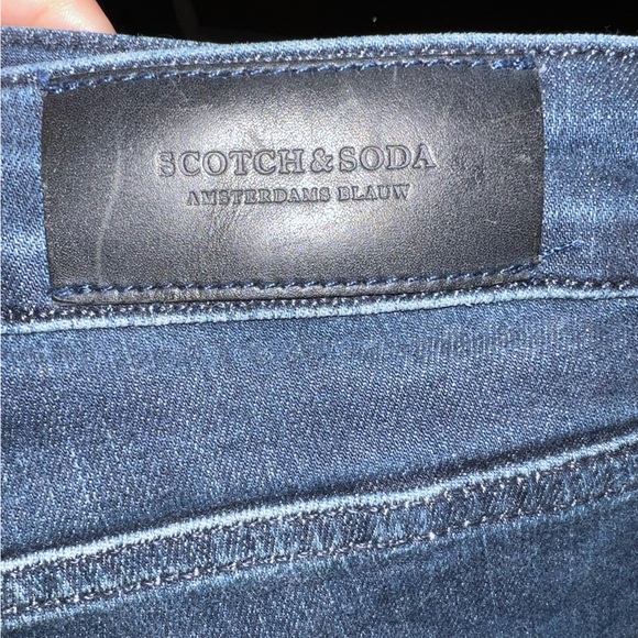 Scotch & Soda La Bohemienne Mid-Rise Skinny Jeans w/ Lace-Up Detail - Size 29/32 - Picture 8 of 14